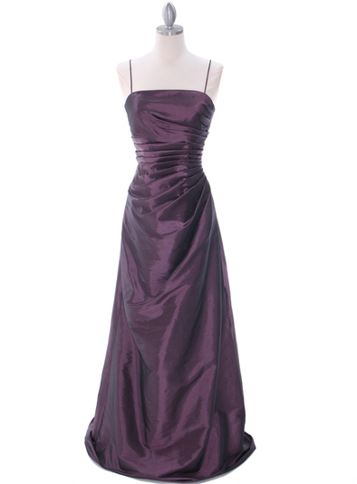 511 Mauve Bridesmaid Dress - Mauve, Front View Medium