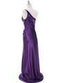 5234 Purple Evening Dress - Purple, Back View Thumbnail