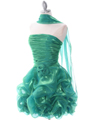 Green Short Prom Dress