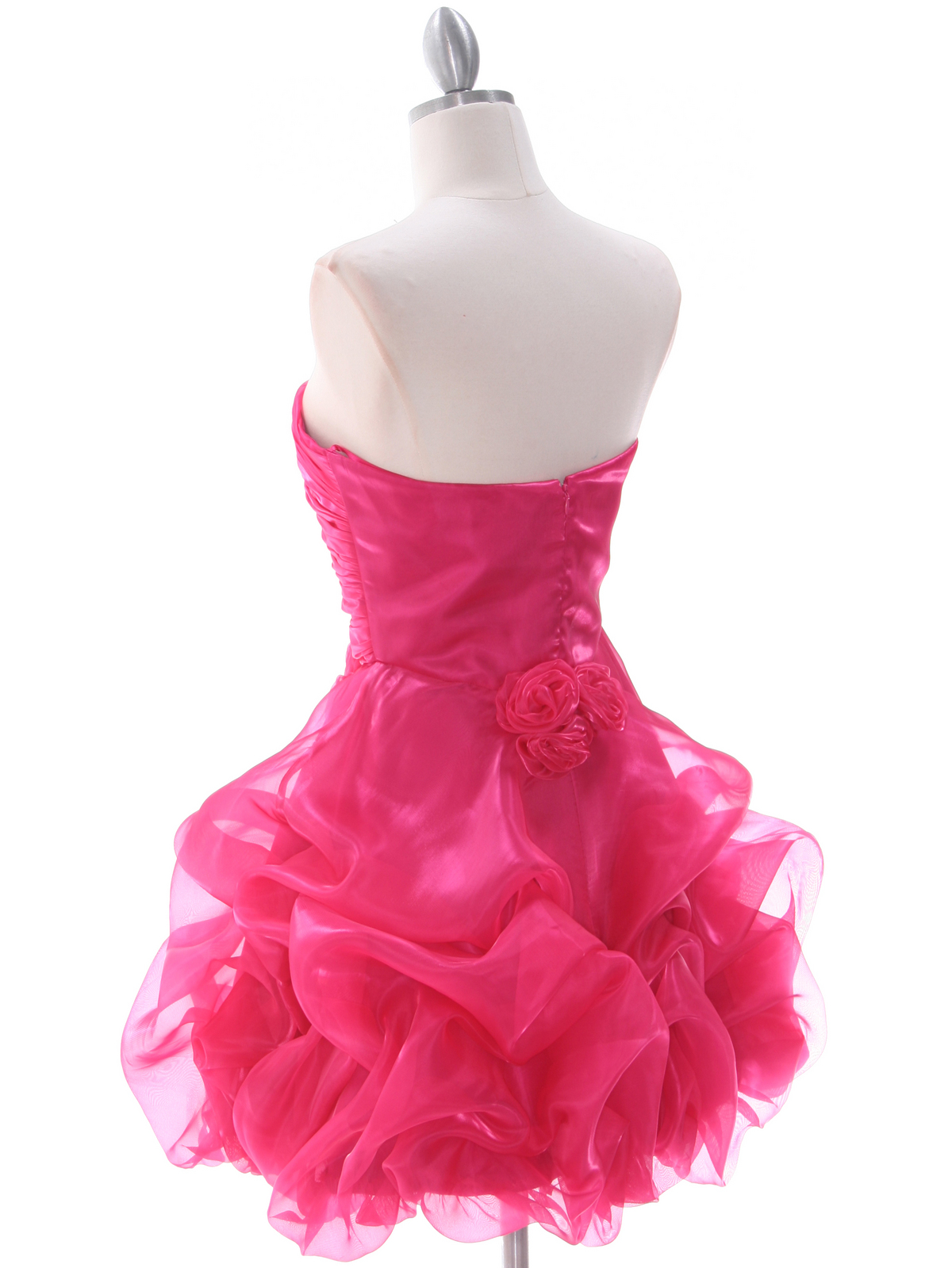 Hot Pink Short Prom Dress Sung Boutique L.A.