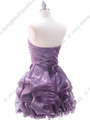 5240 Light Purple Homecoming Dress - Light Purple, Back View Thumbnail