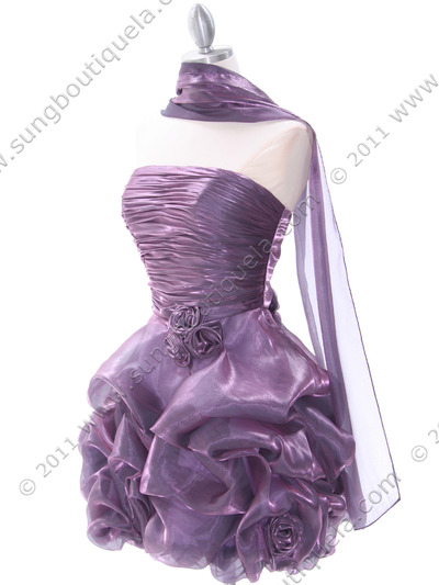 5240 Light Purple Homecoming Dress - Light Purple, Alt View Medium