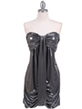 Silver Shimmery Cocktail Dress