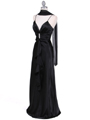 Black Satin Evening Dress Black Satin Evening Dress