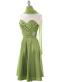 7703 Green Homecoming Dress - Green, Alt View Thumbnail