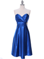 7703 Royal Blue Cocktail Dress