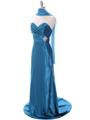 7704 Teal Bridesmaid Dress - Teal, Alt View Thumbnail