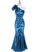 Teal Evening Dress