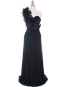 7713 Black Evening Dress, Black