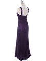 7771 Purple Evening Dress - Purple, Back View Thumbnail