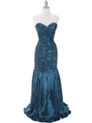 8040 Teal Prom Gown, Teal
