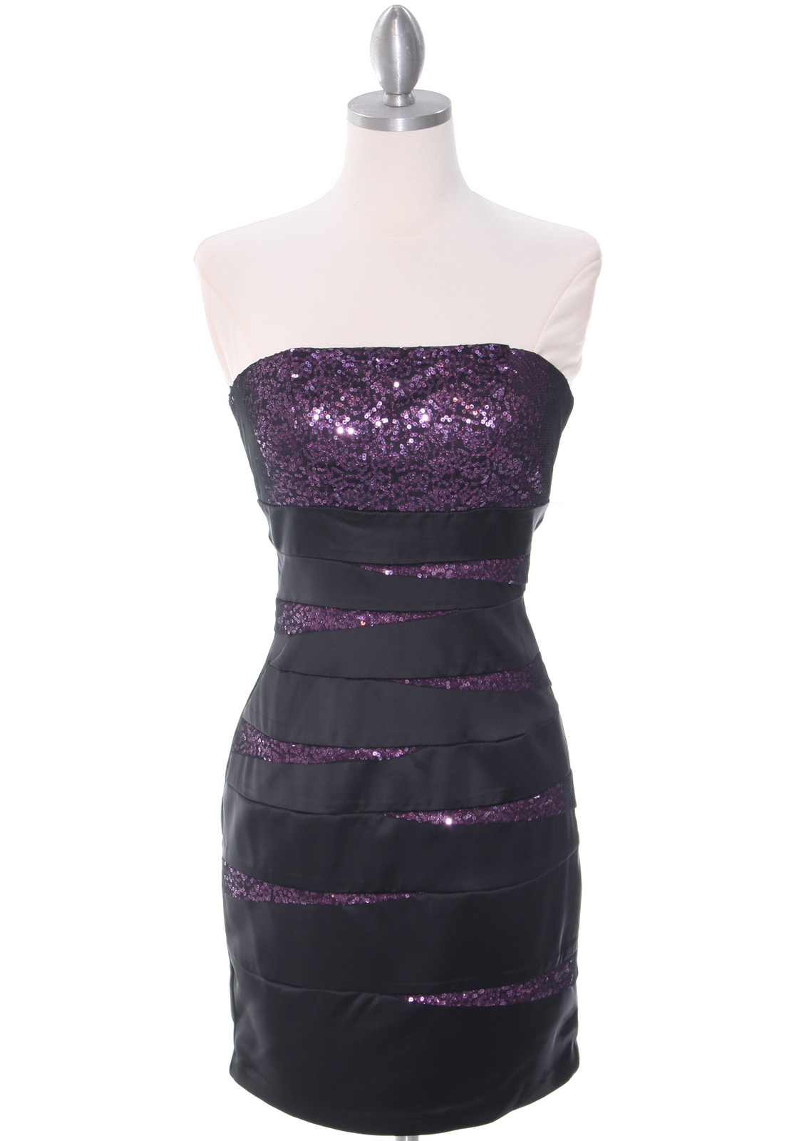 purple and black dresses on Black Purple Party Dresses  Sequin Satin Dress  Hoiday Dresses From