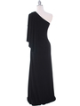 8650 Black Evening Dress - Black, Back View Thumbnail