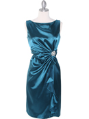 Vintage Satin Cocktail Dress