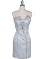 Silver Sequins Party Dress
