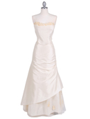 Ivory 2-piece Evening Gown
