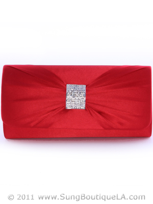 92021 Red Evening Bag, Red