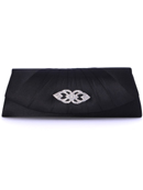 Black Evening with Rhinestone Decor