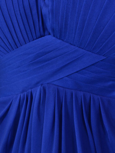 AC304 Pleated Strapless Evening Dress - Royal Blue, Alt View Medium