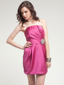 Satin Cocktail Dress