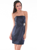 Satin Cocktail Dress