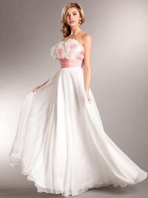 AC612 Debutant Debut Special Occasion Dress, Off White