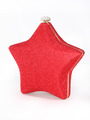 C037 I am A Star Hard Shell Evening Clutch - Red, Front View Thumbnail