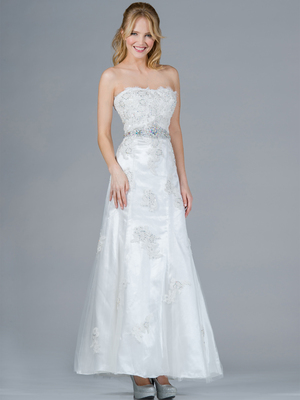 C1904 Off-White Destination Bridal Gown, Off White