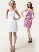 Rosette Cocktail Dress