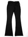 FH007 Yoga Long Pant  - Black, Front View Thumbnail