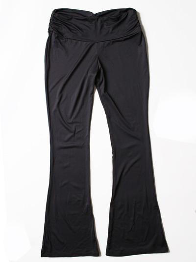 FH007 Yoga Long Pant  - Gray, Front View Medium