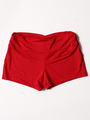 FH008 Yoga Short - Red, Front View Thumbnail