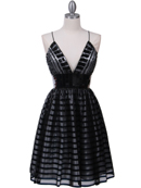 Black Lace Cocktail Dress