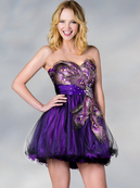 Peacock Cocktail Dress