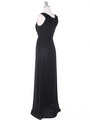 MB6090 Cleopatra Evening Dress - Black, Back View Thumbnail