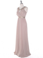 MB6090 Cleopatra Evening Dress - Taupe, Alt View Thumbnail
