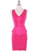Peplum Cocktail Dress
