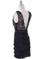 40388  Black Cocktail Dress By Black - Back Image