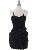 40453 Black Cocktail Dress By Black, Black
