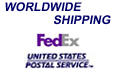 Worldwide Shipping By FedEX & USPS