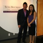 Star of My Fair Wedding David Tutera and Sung Boutique Owner Helen