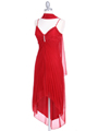 1134 Red Cocktail Dress - Red, Alt View Thumbnail