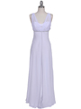 1146 White Evening Dress - White, Front View Thumbnail