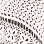 12775 Crochet Poncho - White, Alt View Thumbnail