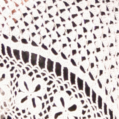 12775 Crochet Poncho - White, Alt View Medium