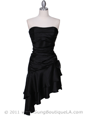 1510 Black Cocktail Dress, Black