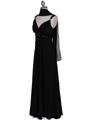 1533 Black Evening Dress - Black, Alt View Thumbnail