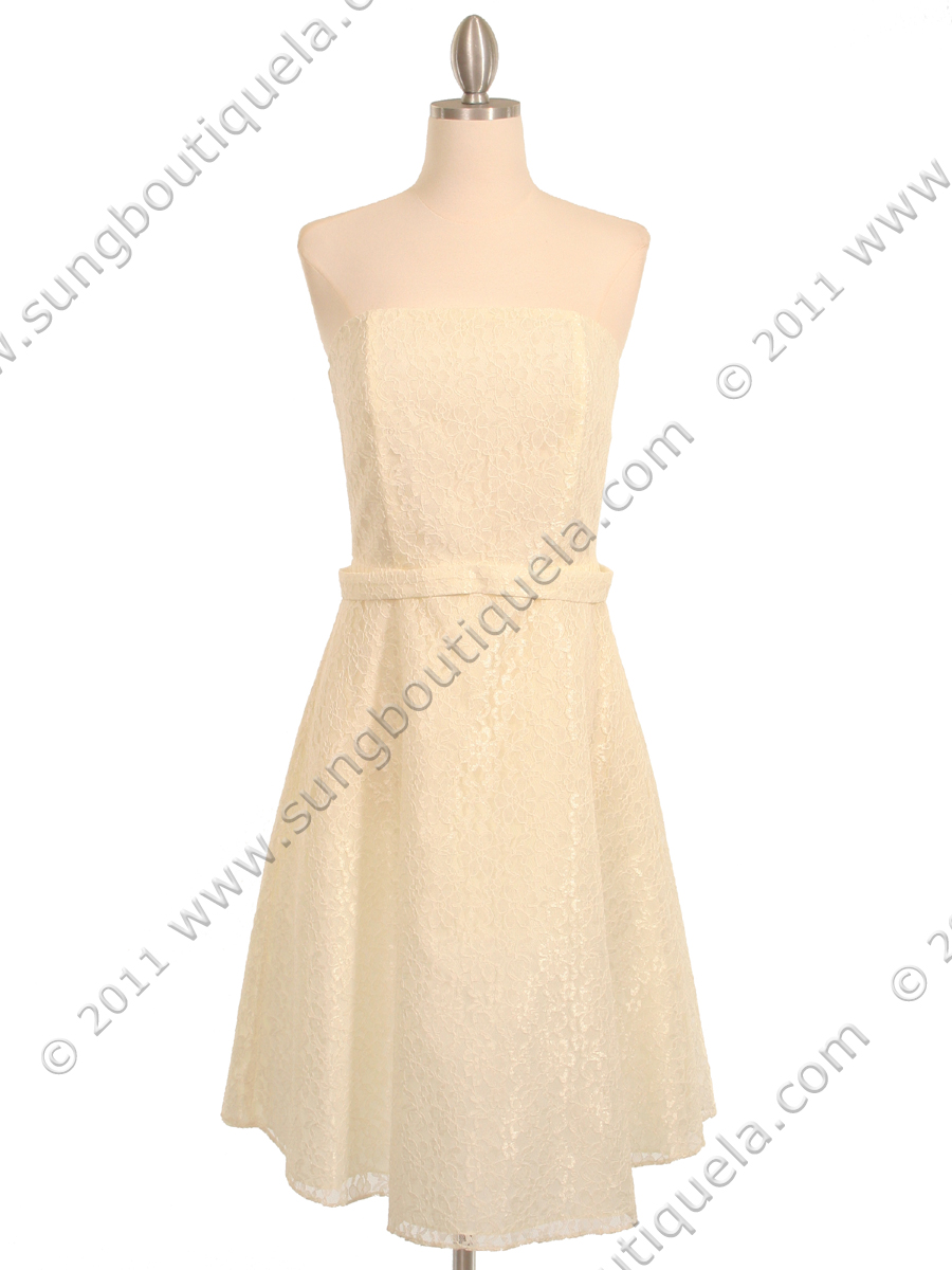 cream colored formal dresses