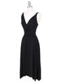 1801 Black 3/4 Length Party Dress - Black, Alt View Thumbnail
