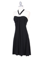 1805 Black Party Dress - Black, Alt View Thumbnail